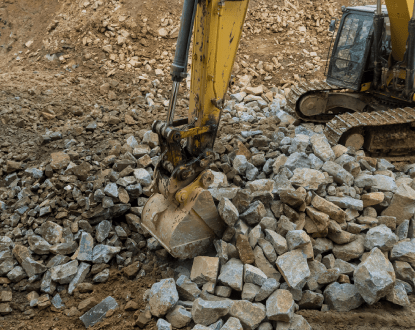 ROCK HAULING